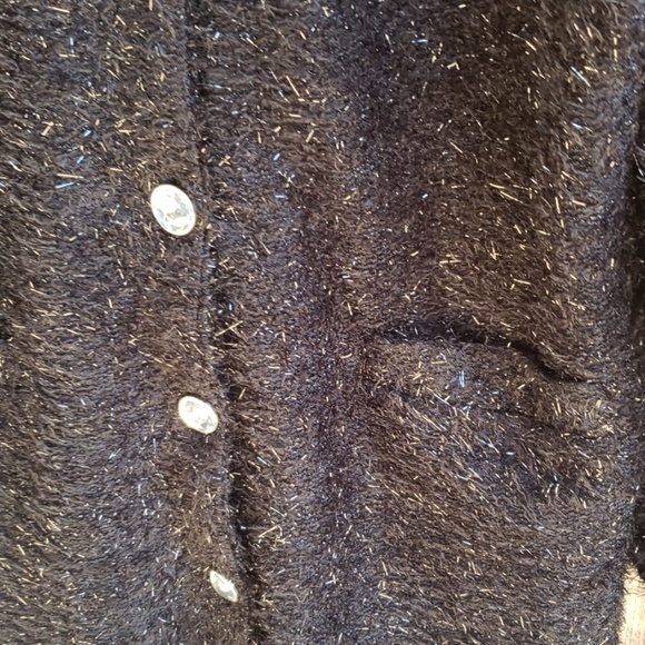 Lady Noiz Black Long Duster Tunic Jacket XL - Picture 4 of 8